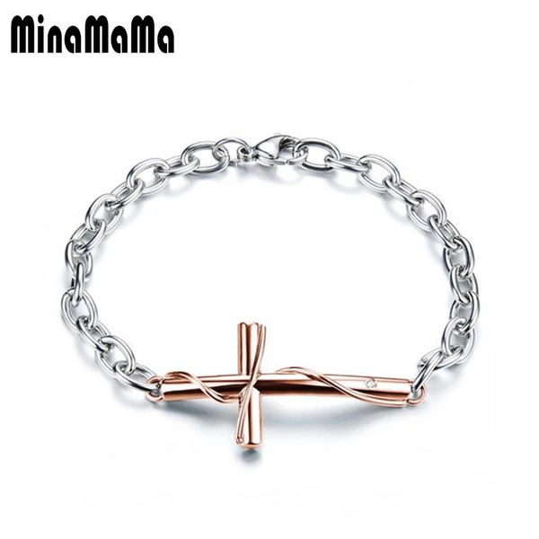 christian stainless steel cross charm bracelet for women men catholic bracelets jewelry link, chain, Black
christian stainless steel cross charm bracelet for women men catholic bracelets jewelry link, chain, Black