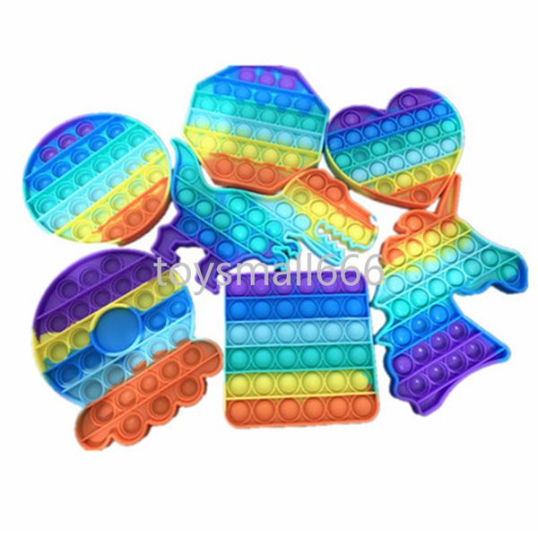 funny fidget toys push bubble stress relief rainbow cartoon antistress stress reliever toys for children
funny fidget toys push bubble stress relief rainbow cartoon antistress stress reliever toys for children