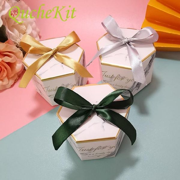 20/50/100pcs hexagonal kraft paper candy box with silk ribbon chocolate gift boxes package wedding favors birthday party supply wrap
20/50/100pcs hexagonal kraft paper candy box with silk ribbon chocolate gift boxes package wedding favors birthday party supply wrap