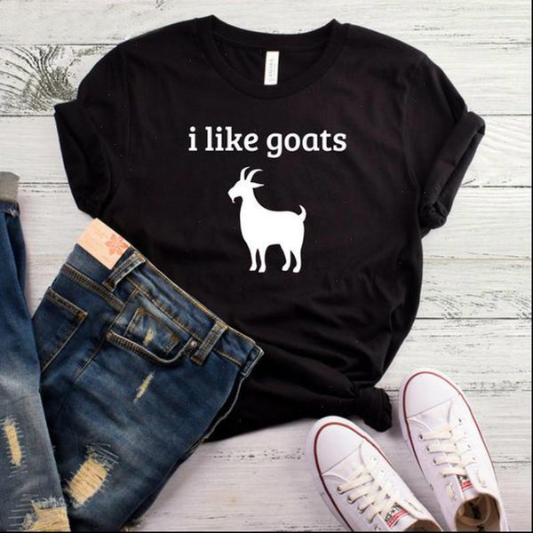 i like womens t shirt goats print women tshirt cotton casual funny for lady yong girl tee higher quality, White
i like womens t shirt goats print women tshirt cotton casual funny for lady yong girl tee higher quality, White
