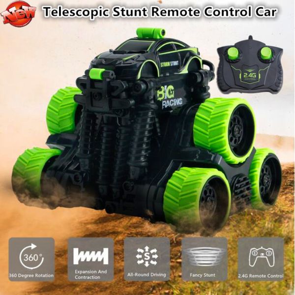 Fancy BIG Telescopic Rotating Remote Control Stunt Car RC 2.4G 4WD 360-Degree High-Speed Rotation kids Toy Deformation Car
Fancy BIG Telescopic Rotating Remote Control Stunt Car RC 2.4G 4WD 360-Degree High-Speed Rotation kids Toy Deformation Car