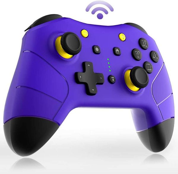 wireless switch pro controller, controller for switch/ lite, support vibration, motion control and turbo game controllers & joysticks
wireless switch pro controller, controller for switch/ lite, support vibration, motion control and turbo game controllers & joysticks