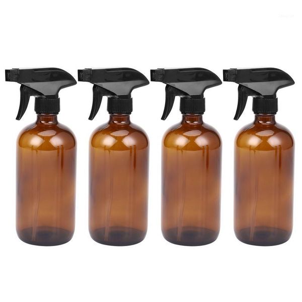 storage bottles & jars 4 pieces 500ml empty glass spray trigger water sprayers atomiser oil bottle dispenser container brown
storage bottles & jars 4 pieces 500ml empty glass spray trigger water sprayers atomiser oil bottle dispenser container brown