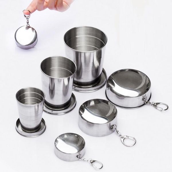cups & saucers 75ml 140ml 240ml folding wine cup beer stainless steel portable set outdoor drinkware sets multi key chains
cups & saucers 75ml 140ml 240ml folding wine cup beer stainless steel portable set outdoor drinkware sets multi key chains