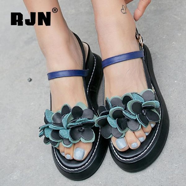dress shoes rjn summer women sandals cow leather buckle strap mixed colors comfortable fashion stylish sweet ro87, Black
dress shoes rjn summer women sandals cow leather buckle strap mixed colors comfortable fashion stylish sweet ro87, Black
