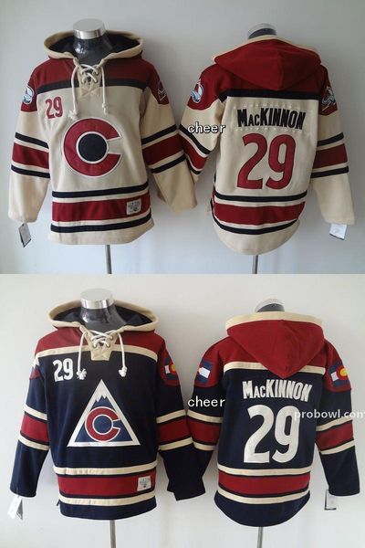 30 teams-wholesale women youth men custom colorado avalanche #29 mackinnon beige/blue hooded jerseys hockey hoodies jerseys sweatshirts top, Black;red
30 teams-wholesale women youth men custom colorado avalanche #29 mackinnon beige/blue hooded jerseys hockey hoodies jerseys sweatshirts top, Black;red