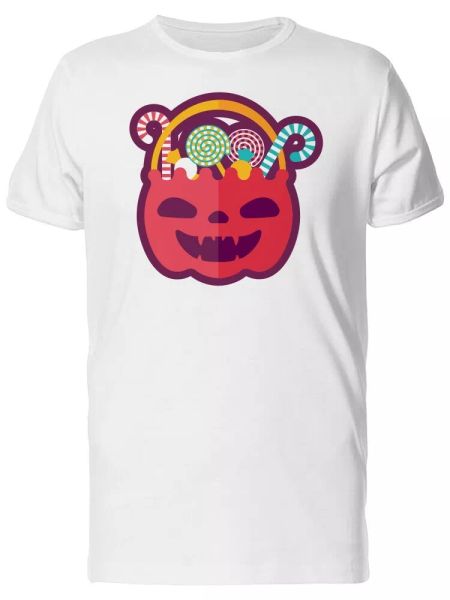 halloween candy bowl men's tee -image by shutterstock, White;black
halloween candy bowl men's tee -image by shutterstock, White;black