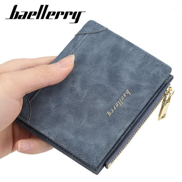 baellerry 2021 men's wallet leather money clutch purse coin pocket men card holder frosted short wallets1, Red;black
baellerry 2021 men's wallet leather money clutch purse coin pocket men card holder frosted short wallets1, Red;black
