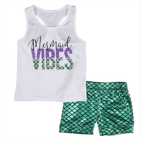 baby girls clothes set children clothing girl costume kids sleeveless mermaid short pants summer 1 6y 2pcs, White
baby girls clothes set children clothing girl costume kids sleeveless mermaid short pants summer 1 6y 2pcs, White
