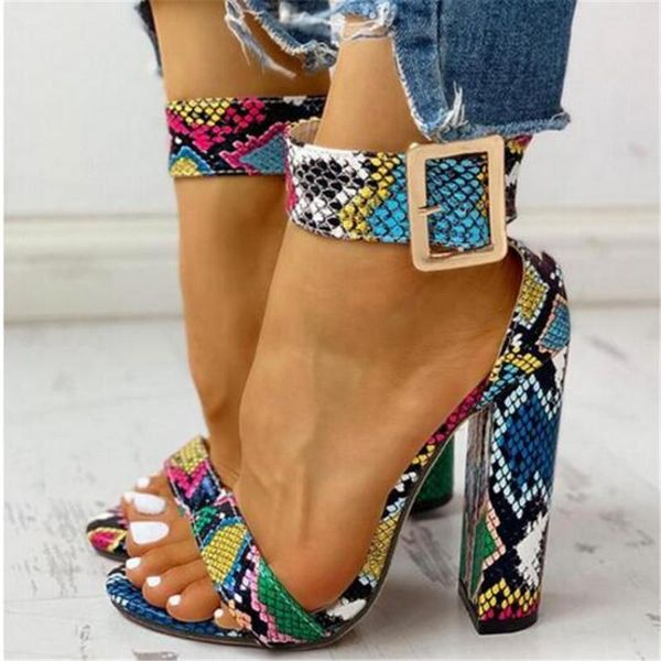 women sandals pu buckle strap .5cm thick heel high heels round toe serpentine shallow zapatos de mujer shoes size 35-42, Black
women sandals pu buckle strap .5cm thick heel high heels round toe serpentine shallow zapatos de mujer shoes size 35-42, Black