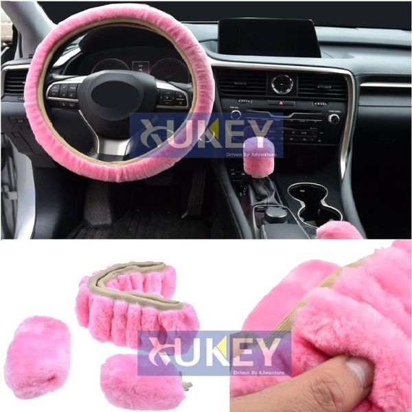 steering wheel covers 3pcs/set winter warm plush car cover hand brake handbrake gear knob fluffy soft grab styling
steering wheel covers 3pcs/set winter warm plush car cover hand brake handbrake gear knob fluffy soft grab styling