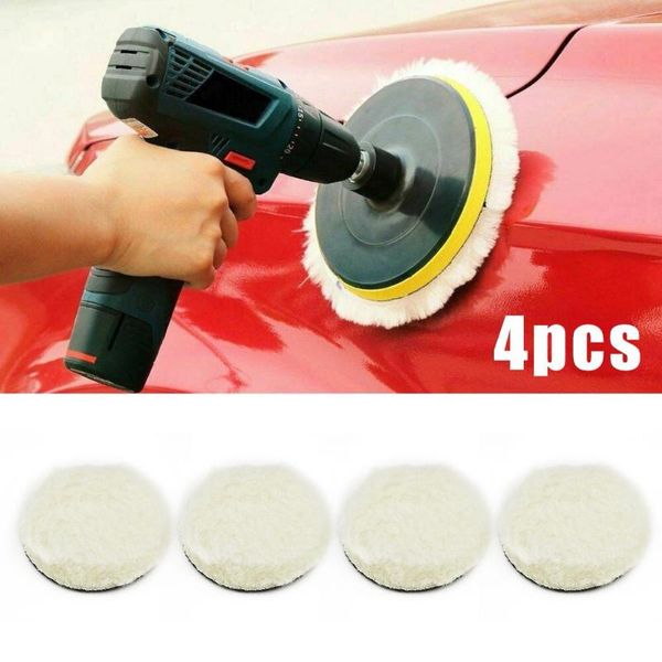 care products 4pcs polishing pads accessories car buffer plate replacement wool waxing
care products 4pcs polishing pads accessories car buffer plate replacement wool waxing