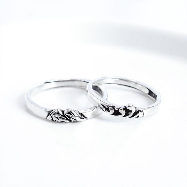 silver color ring vintage style wave mountain adjustable couple rings for girls boys promise friend jewelry cluster, Golden;silver
silver color ring vintage style wave mountain adjustable couple rings for girls boys promise friend jewelry cluster, Golden;silver