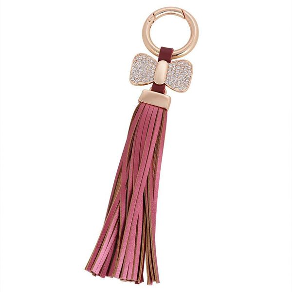 keychains novel leather tassel bow crystal pu keychain car key chain bag pendant accessories trinket keyring women men gift simple jewelry, Silver
keychains novel leather tassel bow crystal pu keychain car key chain bag pendant accessories trinket keyring women men gift simple jewelry, Silver