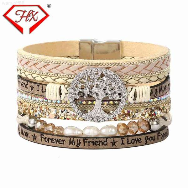 luxury letter pu women's magnet buckle diamond life tree leather designer jewelrymen bracelets, Golden;silver
luxury letter pu women's magnet buckle diamond life tree leather designer jewelrymen bracelets, Golden;silver