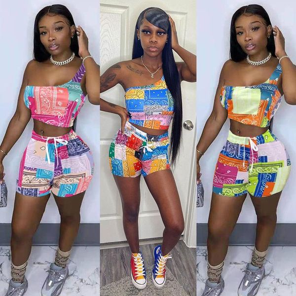 women's tracksuits fashion color cashew flower two-piece suit women female chic one-shoulder crop + shorts suits 2 piece set, Gray
women's tracksuits fashion color cashew flower two-piece suit women female chic one-shoulder crop + shorts suits 2 piece set, Gray