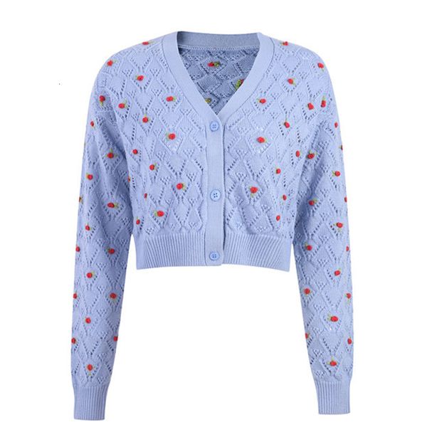 women's jackets runway women spring clothes 3d red rose embroidered short fashion v-neck hollow sweet cardigan 2021 14h4, Black;brown
women's jackets runway women spring clothes 3d red rose embroidered short fashion v-neck hollow sweet cardigan 2021 14h4, Black;brown