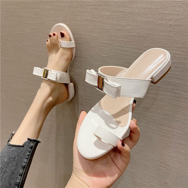 slippers sandal girl summer flat bottom net red fairy korean bow sandal simple one word with beach shoes va92, Black
slippers sandal girl summer flat bottom net red fairy korean bow sandal simple one word with beach shoes va92, Black