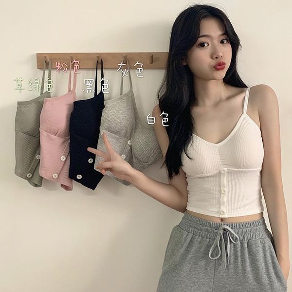 women's tanks & camis women summer sleeveless tank slim fit ladies casual button front v neck vest, White
women's tanks & camis women summer sleeveless tank slim fit ladies casual button front v neck vest, White