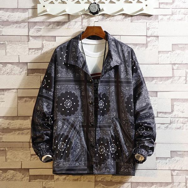 men's jackets 2021 spring bomber jacket men printed pattern mens fashion causal coats streetwear loose male clothing plus size, Black;brown
men's jackets 2021 spring bomber jacket men printed pattern mens fashion causal coats streetwear loose male clothing plus size, Black;brown