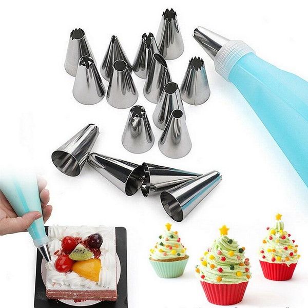 baking & pastry tools 12/18/30/54pcs/set icing tips set diy cake decorating supplies accessories with stainless steel piping nozzles bag
baking & pastry tools 12/18/30/54pcs/set icing tips set diy cake decorating supplies accessories with stainless steel piping nozzles bag