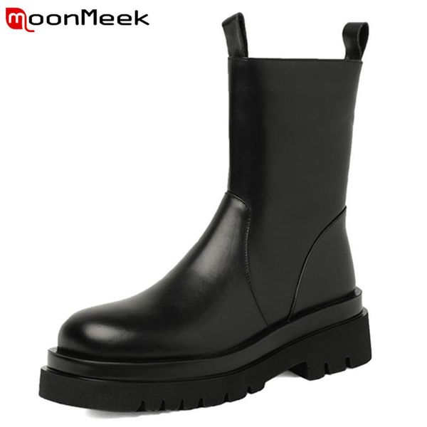 boots moonmeek 2021 arrive genuine leather shoes women platform autumn winter ankle for black
boots moonmeek 2021 arrive genuine leather shoes women platform autumn winter ankle for black