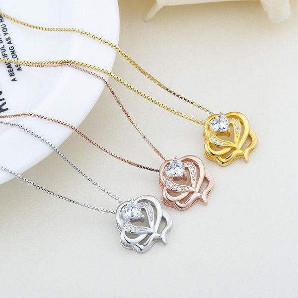 pendant necklaces ufooro s925 sterling silver heart-shaped luxury clear zircon jewelry for woman female wedding clavicle chain
pendant necklaces ufooro s925 sterling silver heart-shaped luxury clear zircon jewelry for woman female wedding clavicle chain