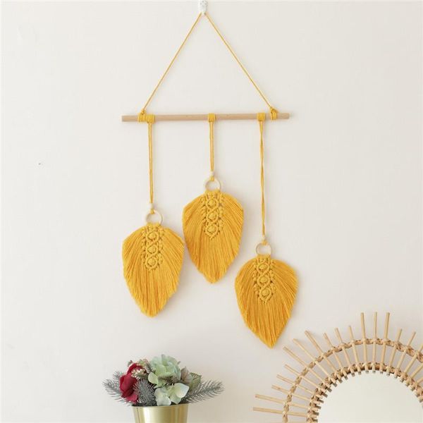 tapestries nordic style tapestry diy hand-woven cotton rope bohemian wall decoration feather decor macrame hanging
tapestries nordic style tapestry diy hand-woven cotton rope bohemian wall decoration feather decor macrame hanging