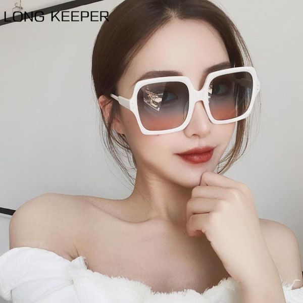oversize square sunglasses women 2021 fashion brand designer big frame sun glasses black gradient female oculos, White;black
oversize square sunglasses women 2021 fashion brand designer big frame sun glasses black gradient female oculos, White;black