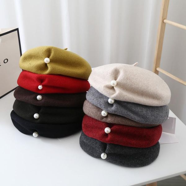 berets visrover 9 colorway checked 100% wool winter beret with pearl female autumn warm hat women boina gift wholesale, Blue;gray
berets visrover 9 colorway checked 100% wool winter beret with pearl female autumn warm hat women boina gift wholesale, Blue;gray