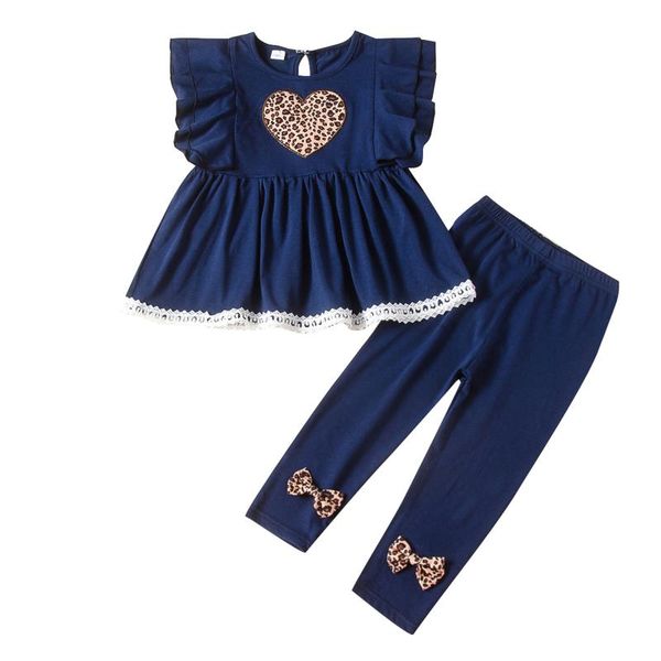 2-7y fashion kids girl clothing leopard heart print ruffle sleeveless lace dress bow long pants summer cute 2pcs sets, White
2-7y fashion kids girl clothing leopard heart print ruffle sleeveless lace dress bow long pants summer cute 2pcs sets, White