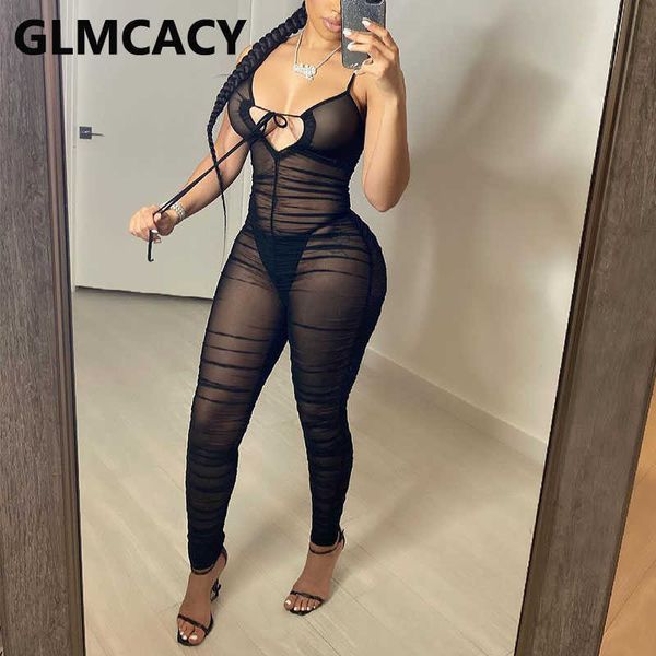 women & club spaghetti strap see through bodycon jumpsuits 210702, Black;white
women & club spaghetti strap see through bodycon jumpsuits 210702, Black;white