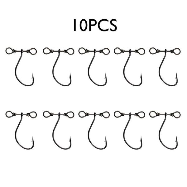 fishing hooks kit outdoor spin drop hook swivel 360° rotation tackle high-carbon steel
fishing hooks kit outdoor spin drop hook swivel 360° rotation tackle high-carbon steel