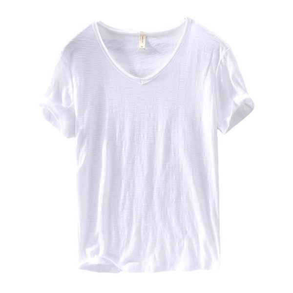 men's t-shirts t shirts men short sleeve 100%pure cotton v-neck casual solid white tee male basic tshirts clothing, White;black
men's t-shirts t shirts men short sleeve 100%pure cotton v-neck casual solid white tee male basic tshirts clothing, White;black