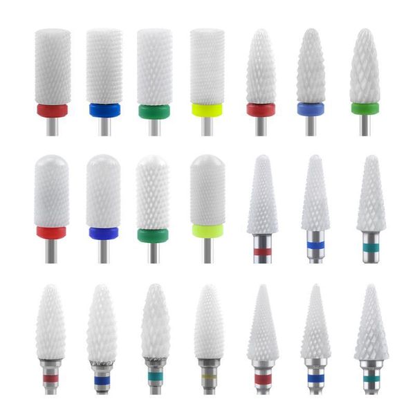 ceramic cutter nail drill bit ceramic cutters for manicure machine cutter for manicure milling nail art tool, Silver
ceramic cutter nail drill bit ceramic cutters for manicure machine cutter for manicure milling nail art tool, Silver