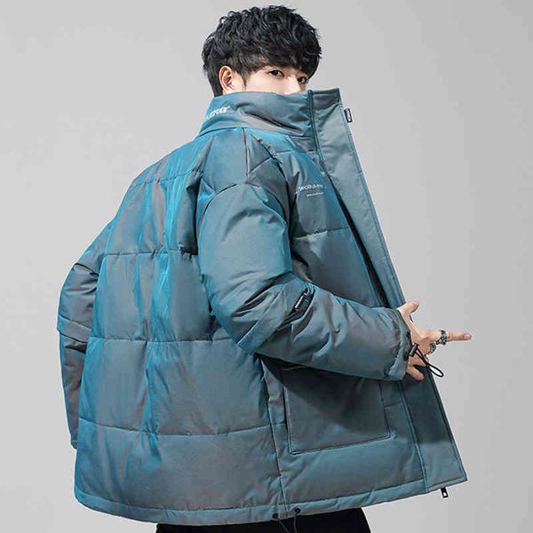 2021 new winter men down jacket fashion white duck coat stand-up collar puffer with big pockets man parkas, Black
2021 new winter men down jacket fashion white duck coat stand-up collar puffer with big pockets man parkas, Black