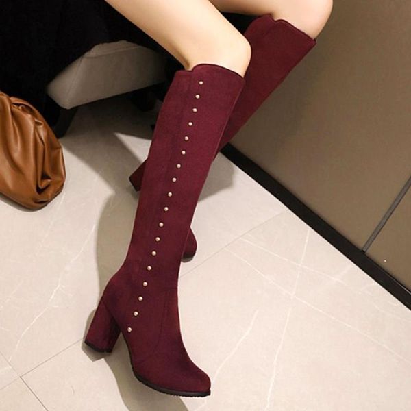 boots lapolaka large size 46 square high heels elegant ladies winter knee comfy walking boot classic woman shoes, Black
boots lapolaka large size 46 square high heels elegant ladies winter knee comfy walking boot classic woman shoes, Black