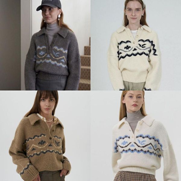 women's sweaters women sweater color lapel jacquard pullover wool thick loose winter, White;black
women's sweaters women sweater color lapel jacquard pullover wool thick loose winter, White;black