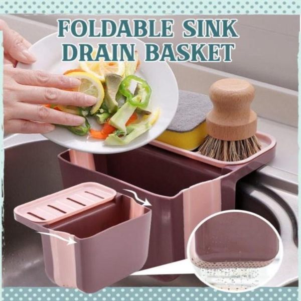 foldable kitchen sink drain basket waste leaking side wet garbage sponge filter rack holders storage & organization
foldable kitchen sink drain basket waste leaking side wet garbage sponge filter rack holders storage & organization