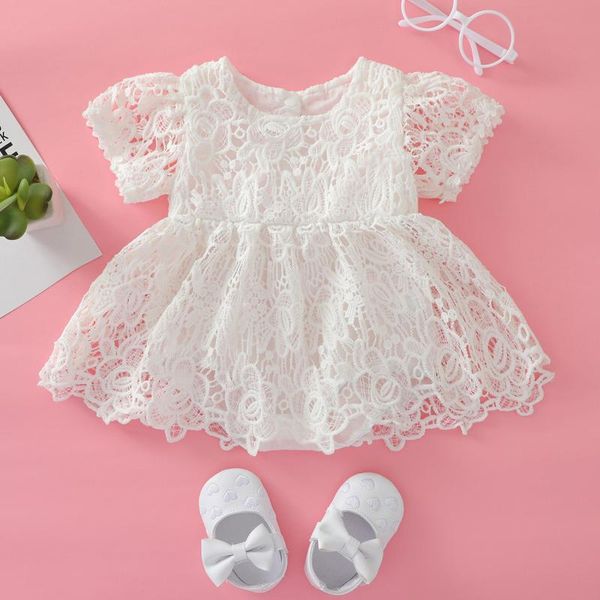 girl's dresses summer baby girls sweet romper dress 0-24m lace flowers embroidery printed a-line mini, Red;yellow
girl's dresses summer baby girls sweet romper dress 0-24m lace flowers embroidery printed a-line mini, Red;yellow