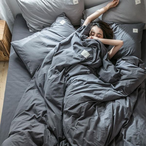 bedding sets creative solid color set washable romantic modern light grey breathable juego de sabanas home decor ec50ct
bedding sets creative solid color set washable romantic modern light grey breathable juego de sabanas home decor ec50ct