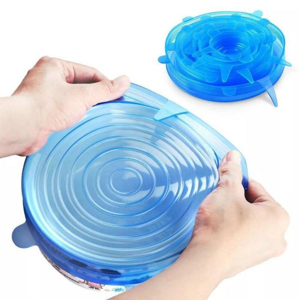 kitchen storage & organization silicone seal cover 6pcs/set reusable stretch lids universal lid wrap pan bowl pot cooking supplies
kitchen storage & organization silicone seal cover 6pcs/set reusable stretch lids universal lid wrap pan bowl pot cooking supplies