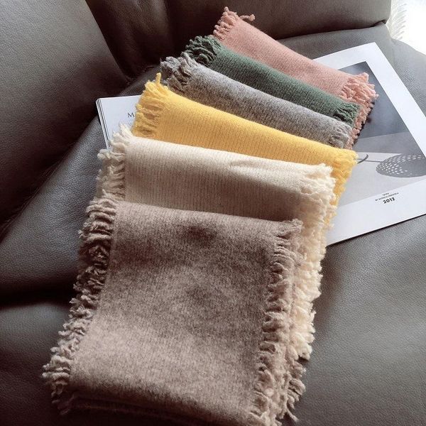scarves royalmaybe solid-color literary tassel autumn winter knitted warm scarf women's long wool, Blue;gray
scarves royalmaybe solid-color literary tassel autumn winter knitted warm scarf women's long wool, Blue;gray