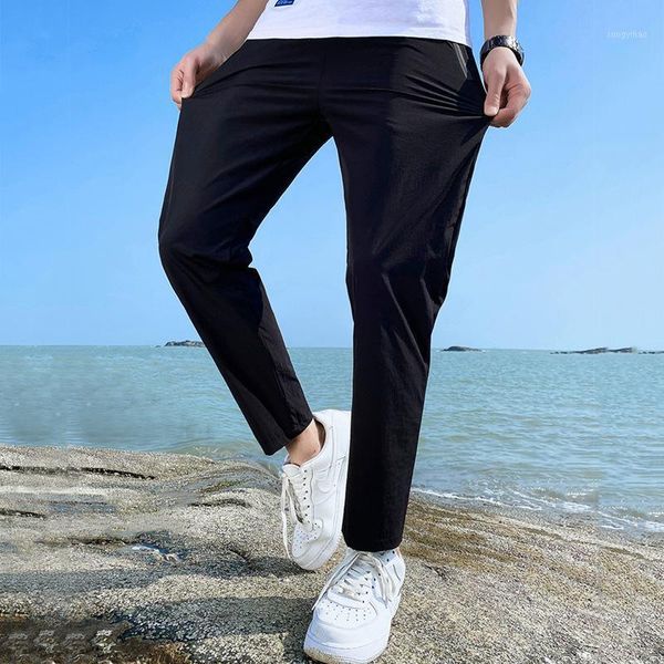 men's pants men arrival spring autumn fashion korean version of the trend straight sports casual trousers clothing big size, Black
men's pants men arrival spring autumn fashion korean version of the trend straight sports casual trousers clothing big size, Black