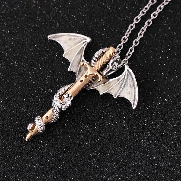chains fashion punk necklace pendant for men male gothic boy gift stainless steel chain luminous drop, Silver
chains fashion punk necklace pendant for men male gothic boy gift stainless steel chain luminous drop, Silver
