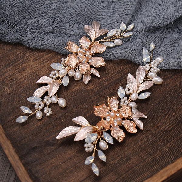 hair clips & barrettes a pair flower bride comb metal jewelry headpieces pearl side combs bridal decorative accessories ea, Golden;silver
hair clips & barrettes a pair flower bride comb metal jewelry headpieces pearl side combs bridal decorative accessories ea, Golden;silver