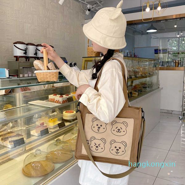handbags bags bag ins old style cute soft funny personalized printing four little bear girl student canvas shoulder bag
handbags bags bag ins old style cute soft funny personalized printing four little bear girl student canvas shoulder bag