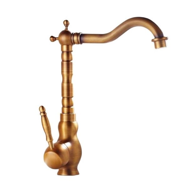 brass kitchen taps european retro basin faucet rotating single handle hole water tap
brass kitchen taps european retro basin faucet rotating single handle hole water tap