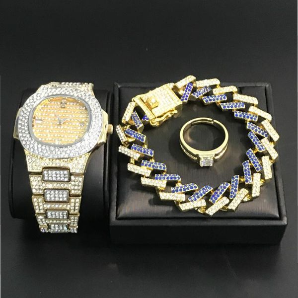 earrings & necklace hip hop men watch bracelets out cuban crystal miami chain +bracelet +rings set rock adjustable rings for, Silver
earrings & necklace hip hop men watch bracelets out cuban crystal miami chain +bracelet +rings set rock adjustable rings for, Silver
