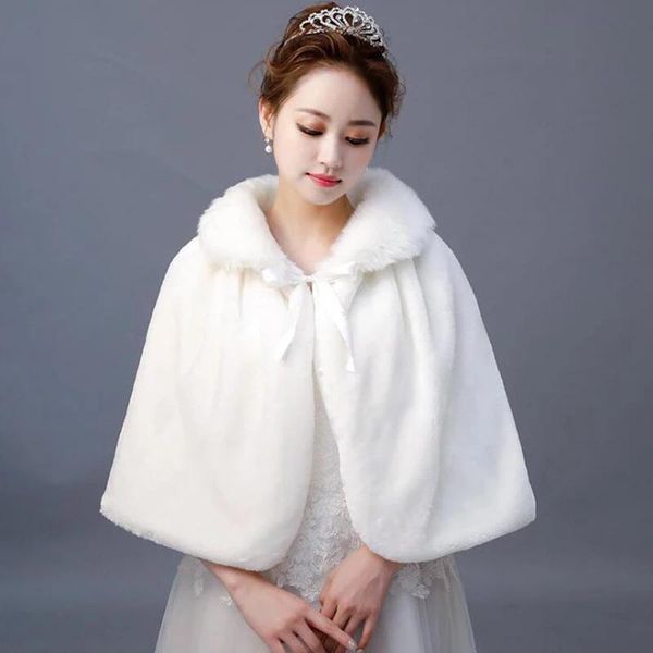 wraps & jackets winter women boleros for party evening jacket wrap faux fur wedding cape shawl stock bridal cloaks coat, White
wraps & jackets winter women boleros for party evening jacket wrap faux fur wedding cape shawl stock bridal cloaks coat, White